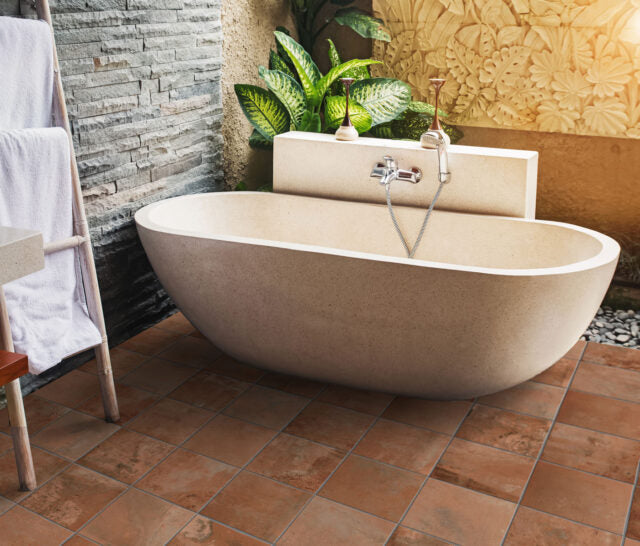 Cotto Ocra-Fliese 25x25
