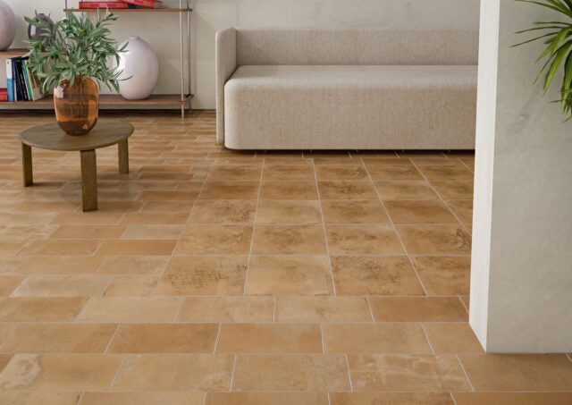 Cotto Ocra-Fliese 25x25
