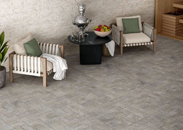 Nativa Argento Fliese 12,5x25