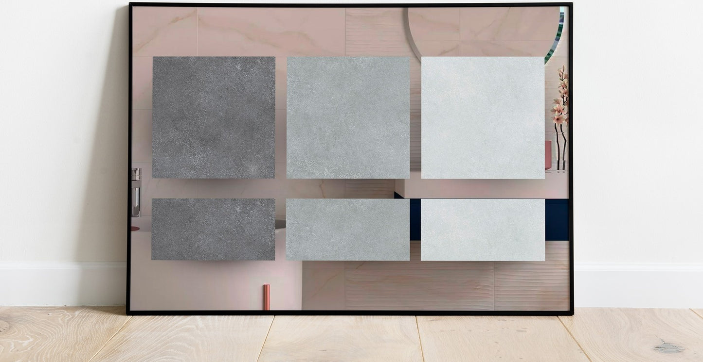 Fliese Abetone hellgrau 30x60