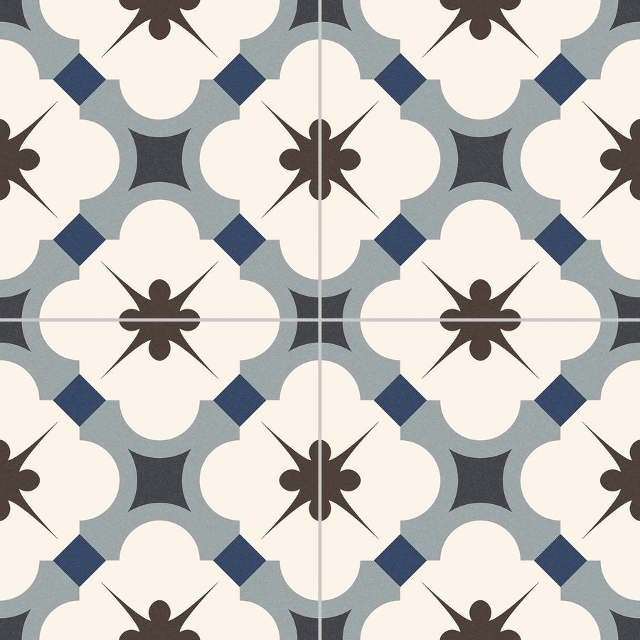 Fliese Grace Blau 33x33