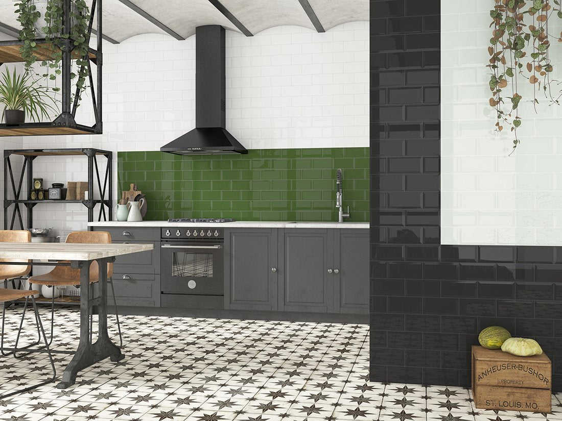 Hidraulico Star Grey 45x45 Fliese