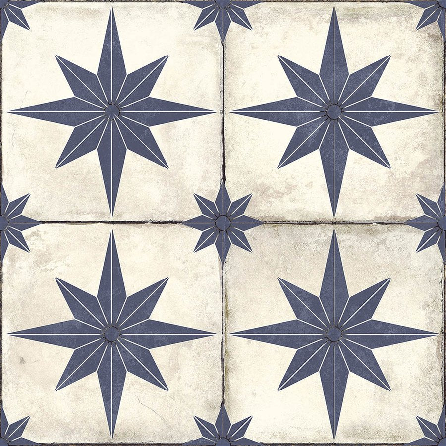 Hidraulico Star Blue 45x45 Fliese