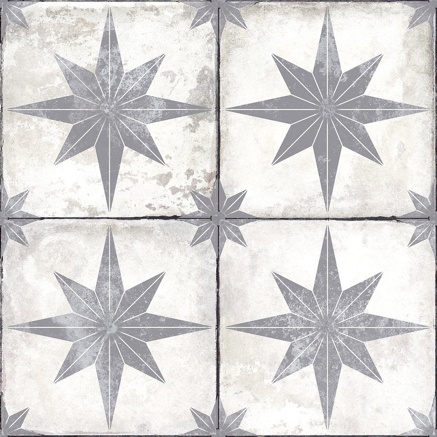 Hidraulico Star Grey 45x45 Fliese