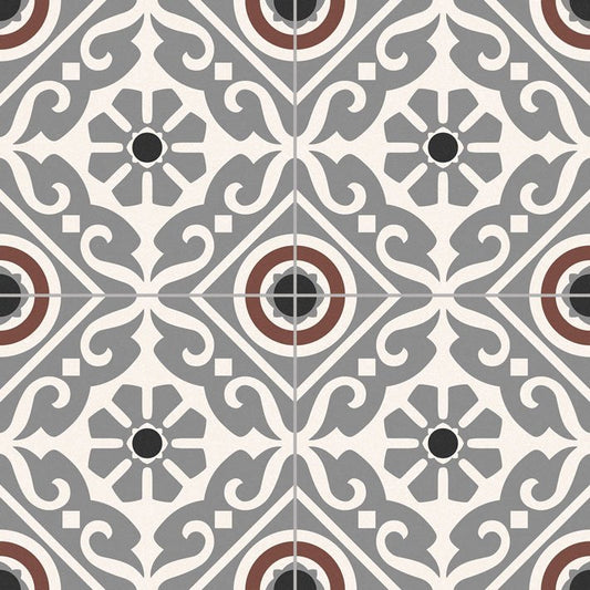 Fliese Musa Grau 33x33