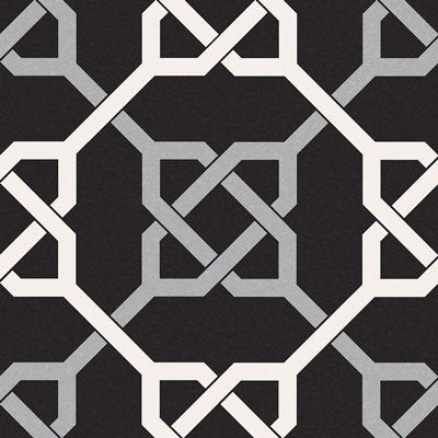 Fliese Nautic Taco Schwarz 16,5x16,5