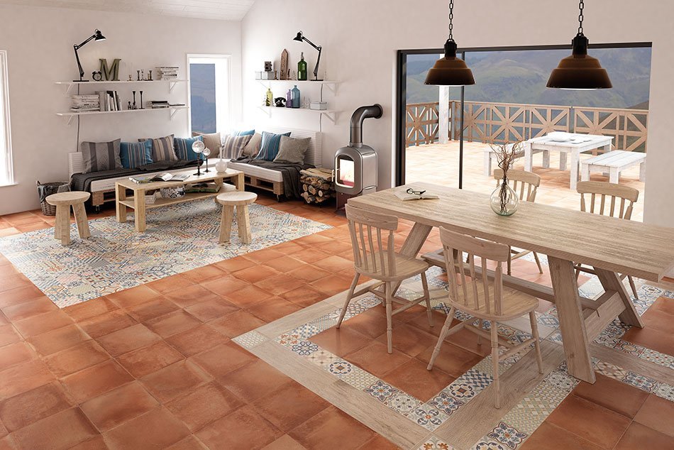 Fliese Rustic Gris 33x33