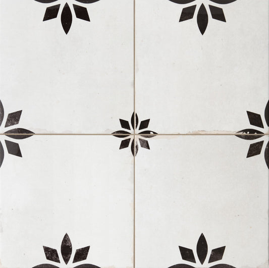 Savannah Black 45x45 Fliese