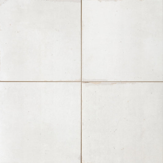 Savannah White 45x45 Fliese