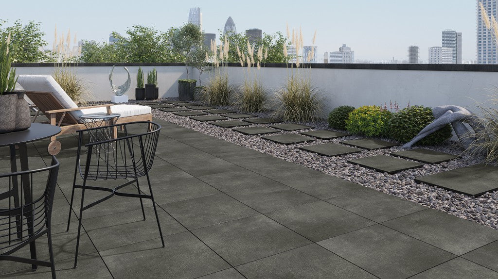 Pflaster Stratic Anthrazit 60x60x2