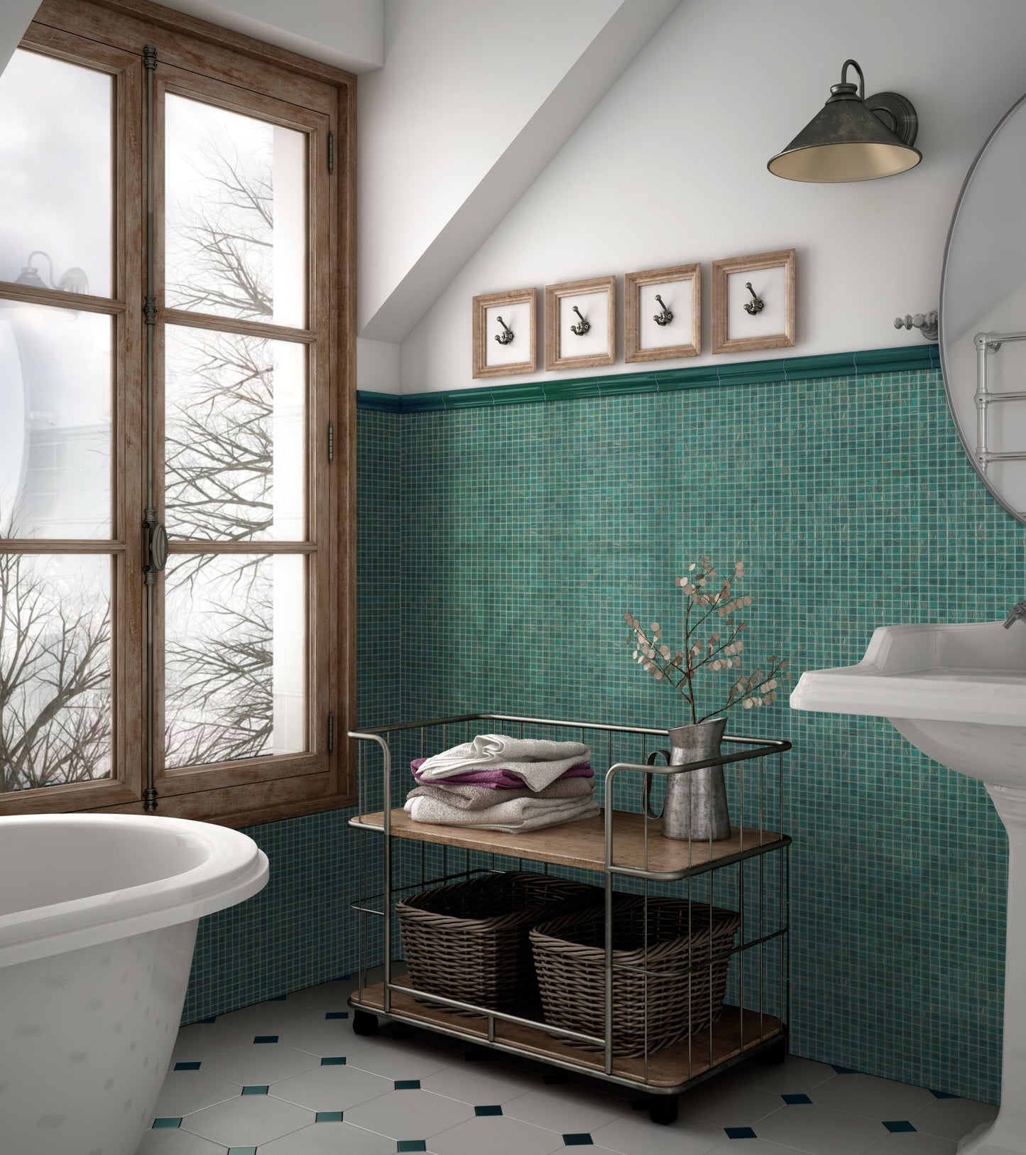Mosaikpalette Uni unglasiert braun B1S GI 7000