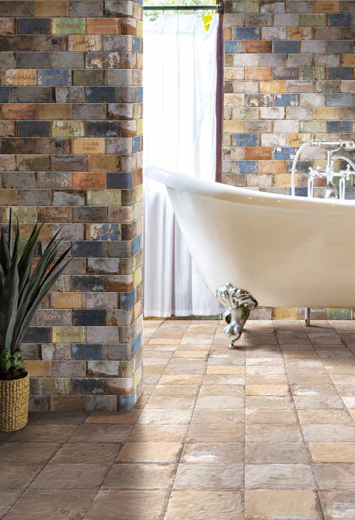 Havana tropicana Fliese 20x40