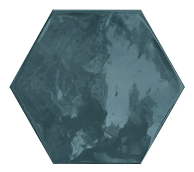 Fliese Hexa Wall Ocean Wave 17,3x15
