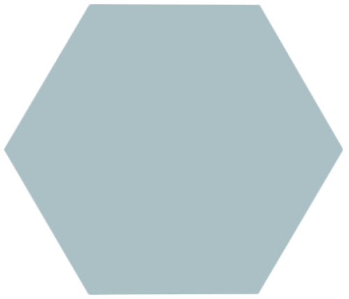 Hexagon Meraki Base Aquamarin 19,8x22,8