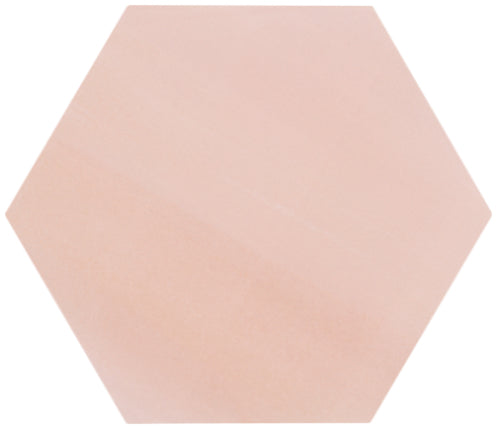 Sechseckiger Meraki-Sockel Rosa 19,8x22,8