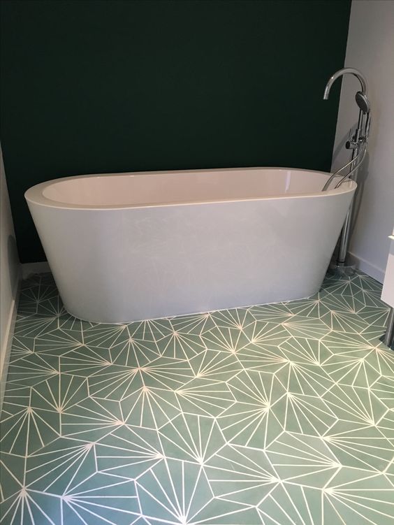 Sechseck Meraki Line Verde 19,8x22,8