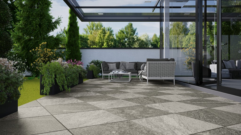 Fliese Arragos Anthrazit 60x60x2