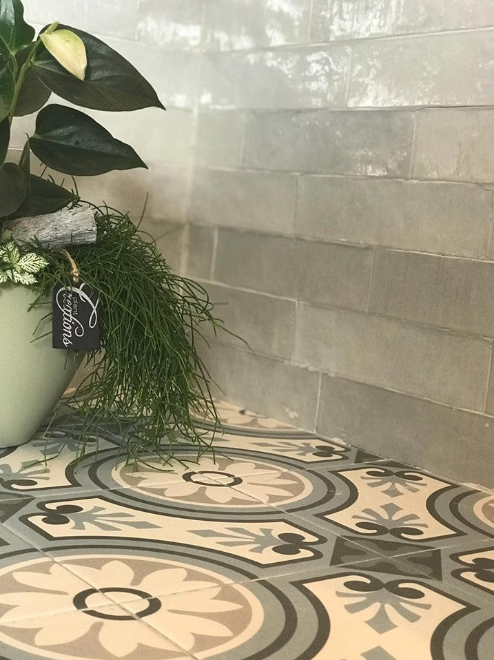 Fliese Atelier Retro Gris 10×10