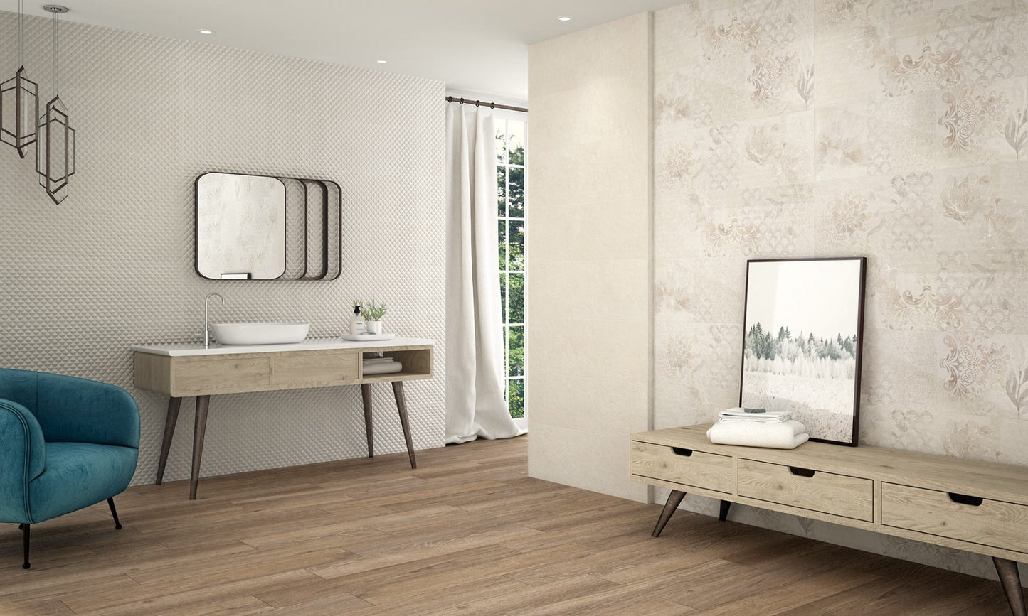 Fliese Catania Beige Pad 31,5x100