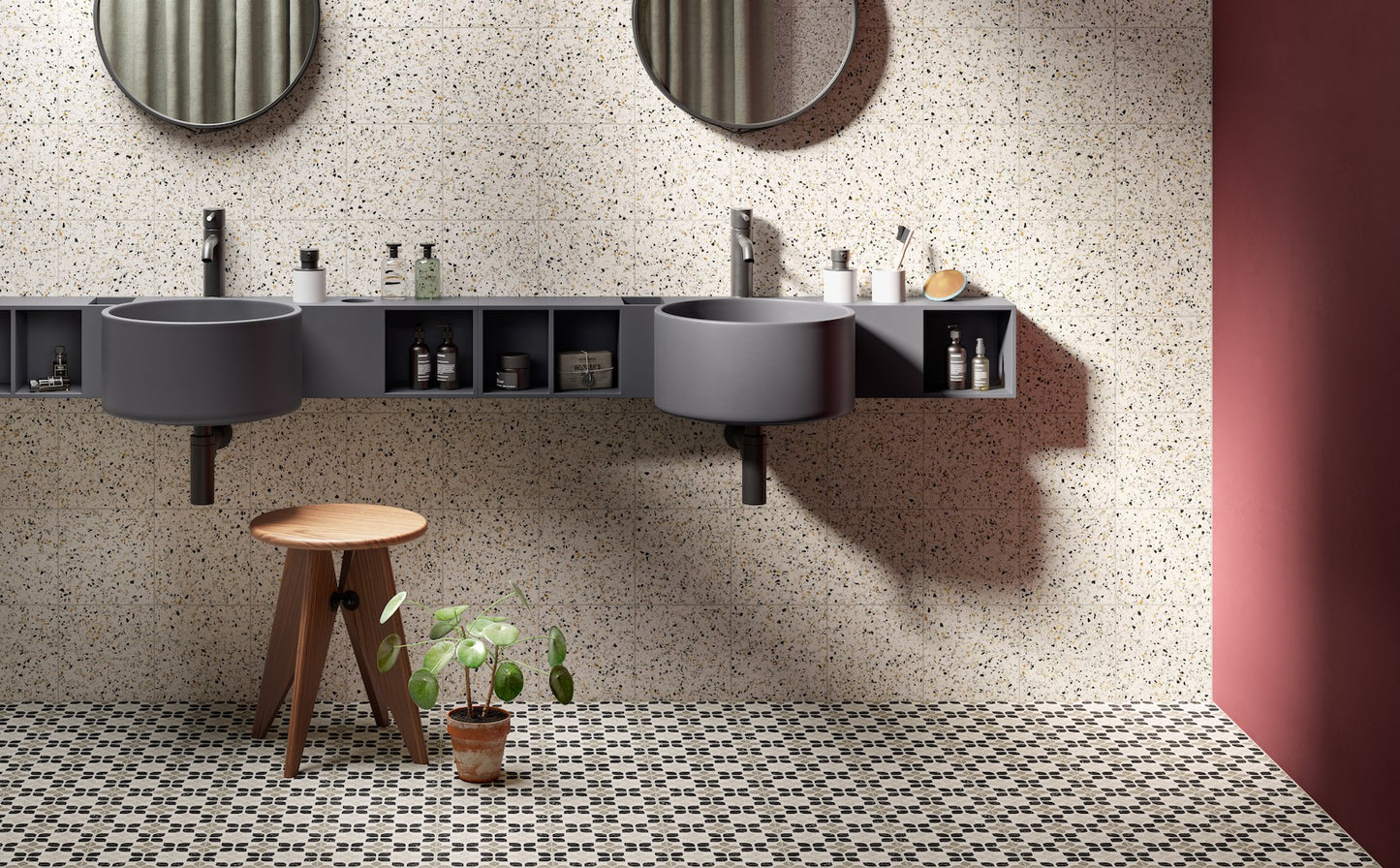 Frammenti Bianco Micro 20x20 Fliese