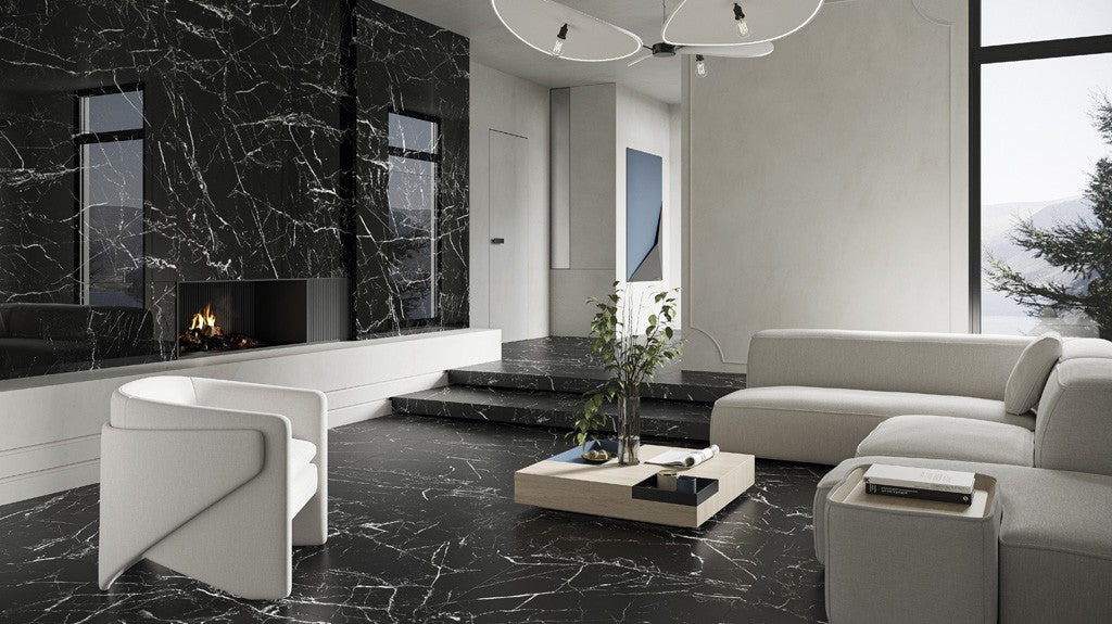 Fliese Marmo Thassos Glanz 80x80