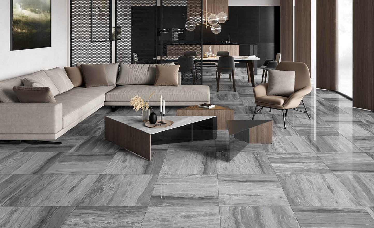 Fliese Sky Glace 60x60 Glanz