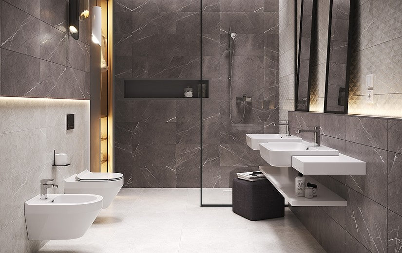 Fliese Stone Paradise Hellgrau Satin 29x59