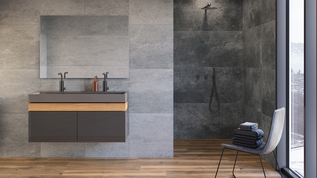 Tacoma Silver 60x60 Fliese