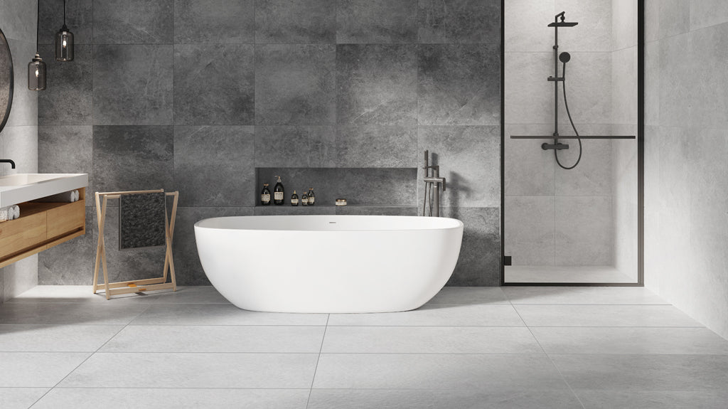 Fliese Tacoma Weiß Mosaik 30x30