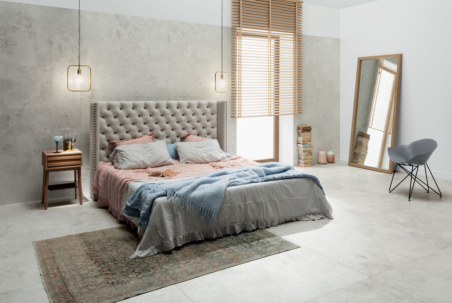 Fliese Torano weiß matt Länge 119,8x59,8