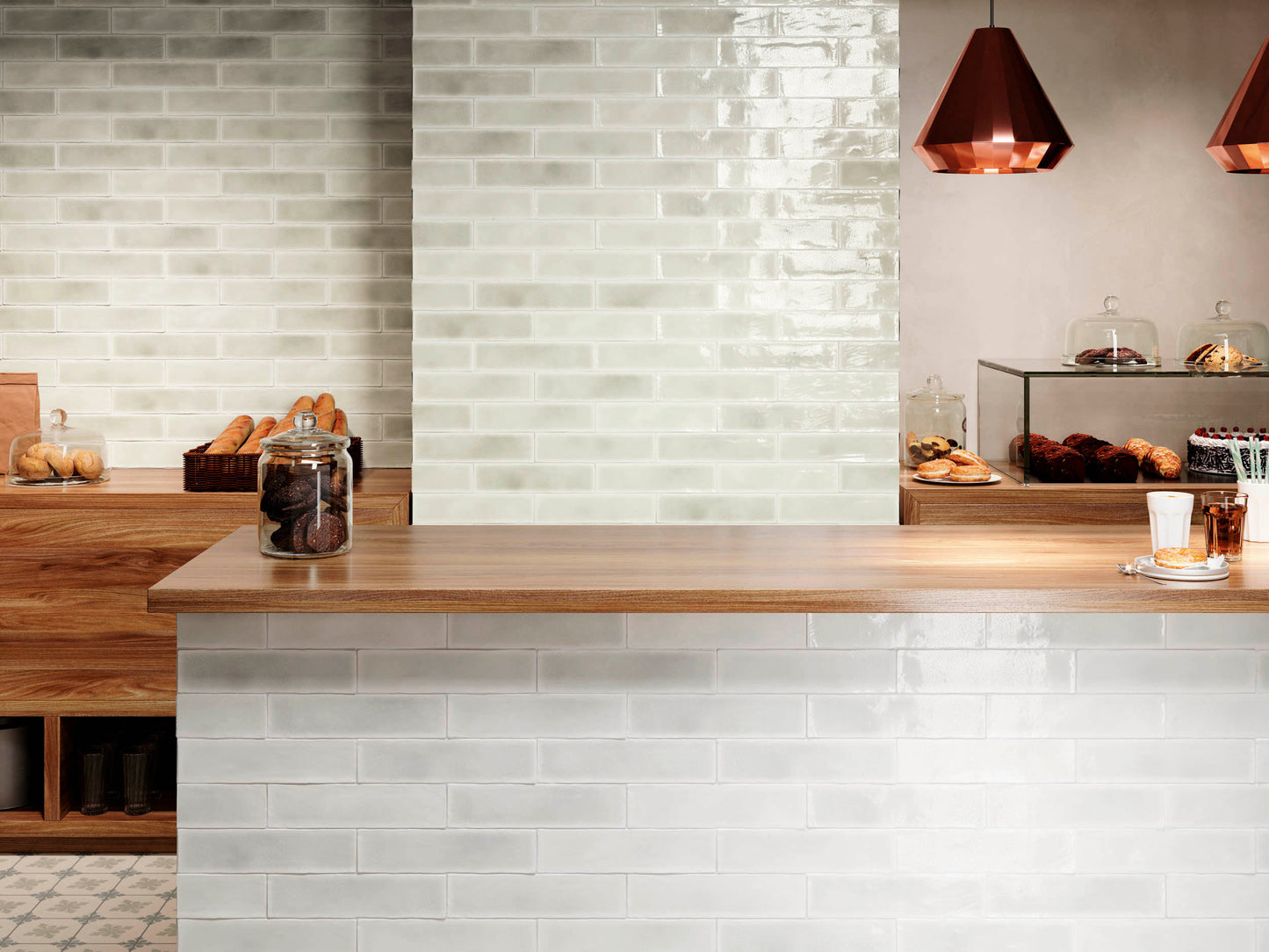 Fliese Vitral Taupe 7,5x30