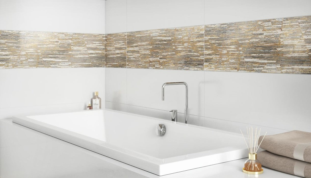 Magnifique Stripes Inserto Fliese 29x89