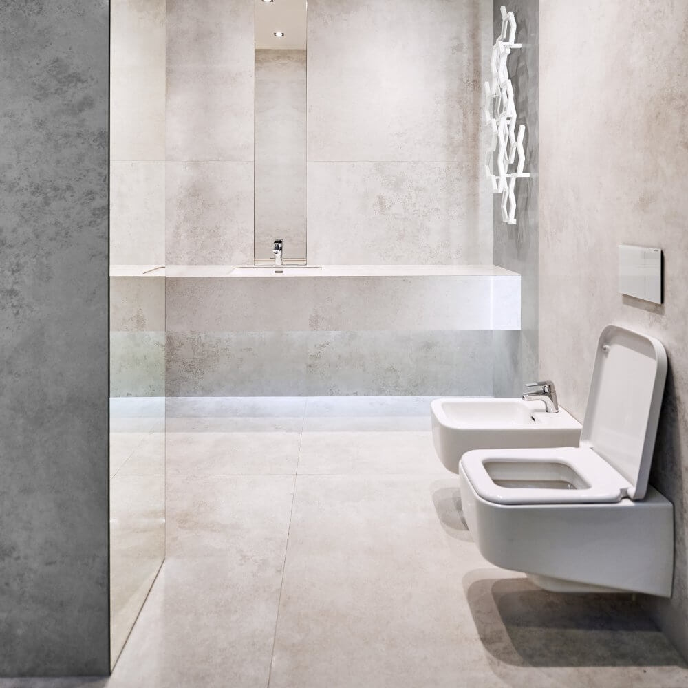 Fliese Torano grau matt Länge 119,8x59,8