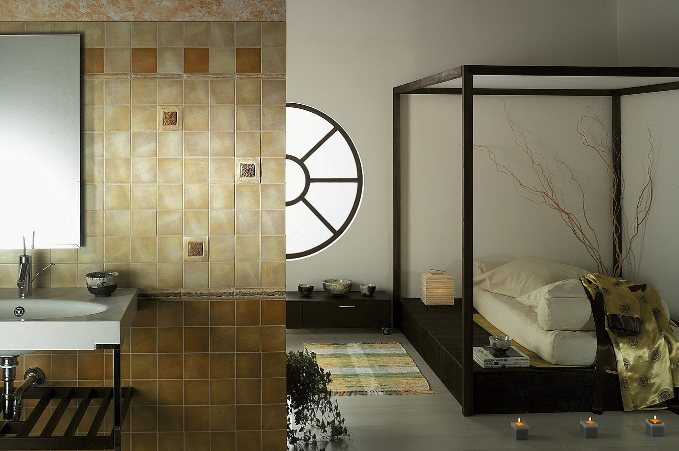 Fliese Zen 10 M beige 10x10