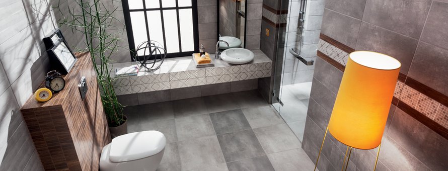 Fliese Nebelgrau 29,7x59,8