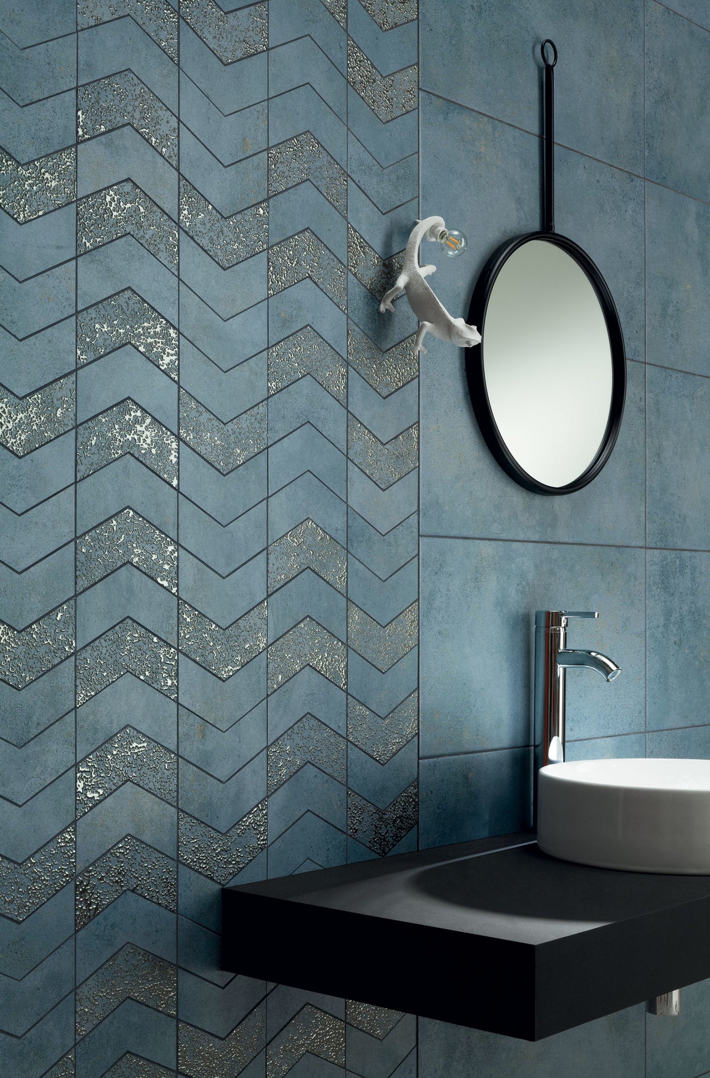 Mosaik Margot blau 32,8x25,8
