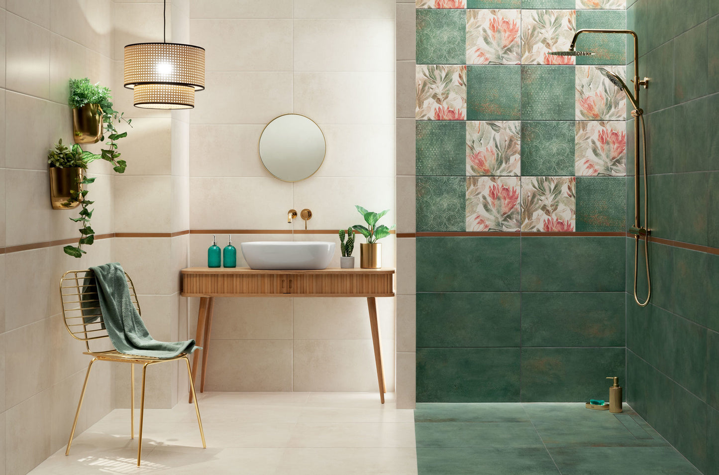 Mosaik Margot blau 32,8x25,8