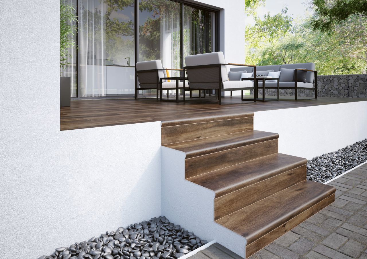 Fliese Mattina Marrone Rektifiziertes Mosaik 29,7x29,7