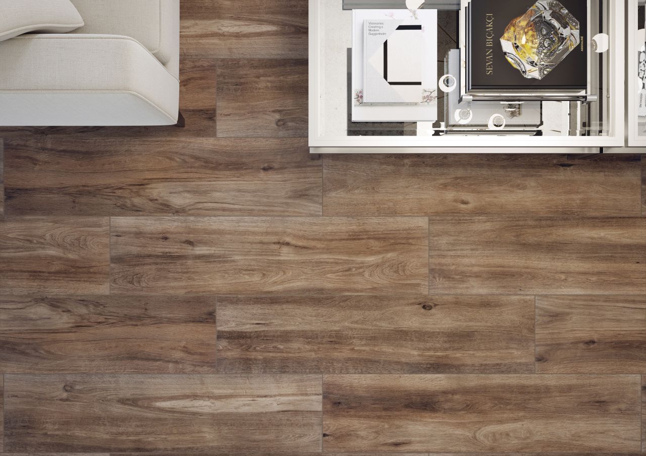 Fliese Mattina Marrone Rektifiziertes Mosaik 29,7x29,7