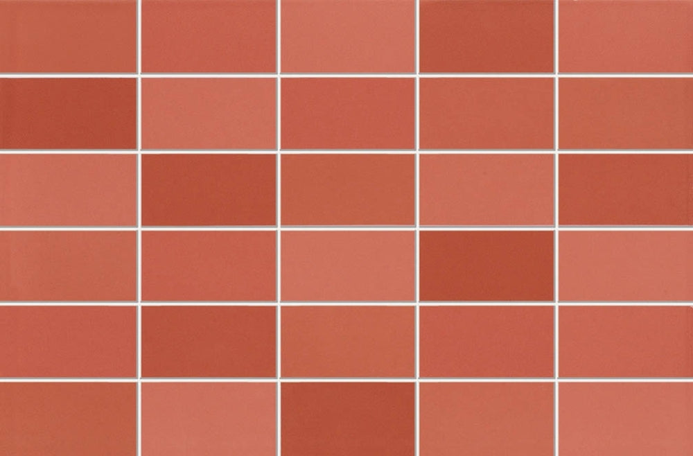 Fliese Minimal Rojo 25x40