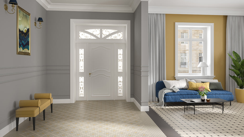 Fliese Modernizm Bianco 19,8x19,8