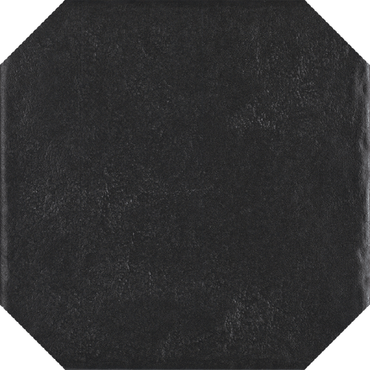 Fliese Modern Nero Oktagon 19,8x19,8