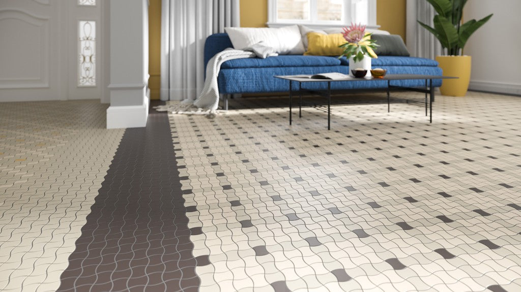 Fliese Modernizm Nero Mosaik 29,8x29,8