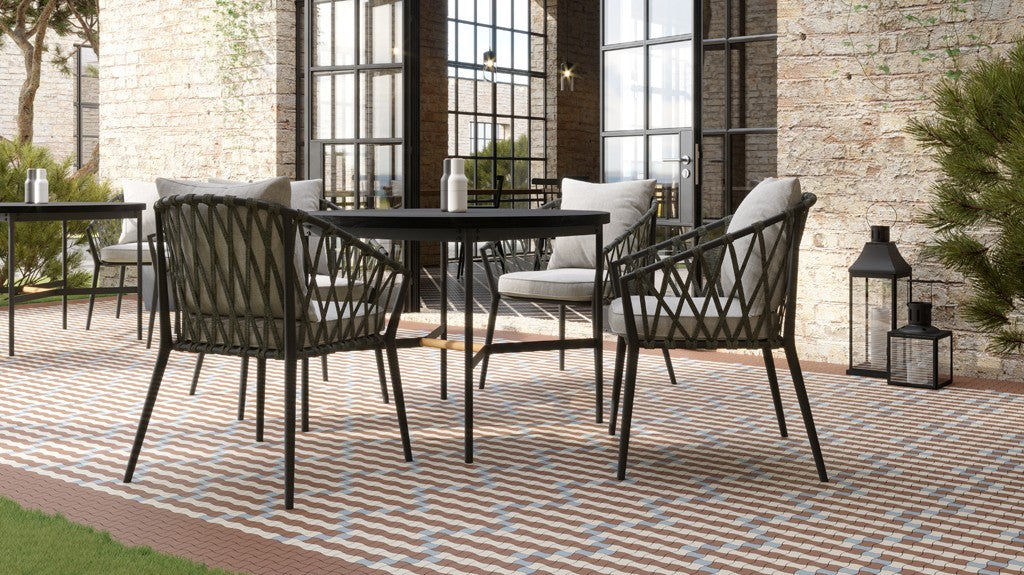 Fliese Modernizm Ocker Mosaik 29,8x29,8