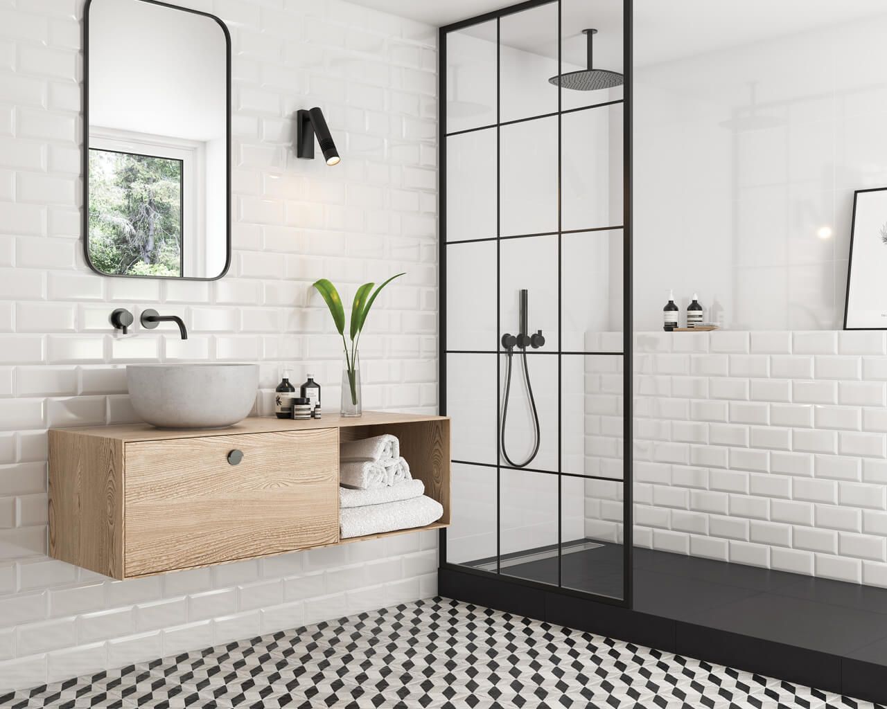 Fliese Moonlight Bianco A strukturiert rektifiziert 29,5x59,5