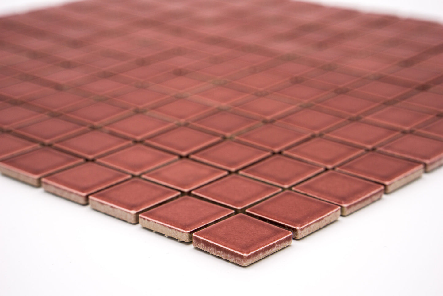 Mosaikpalette Uni weinrot B1S 5532