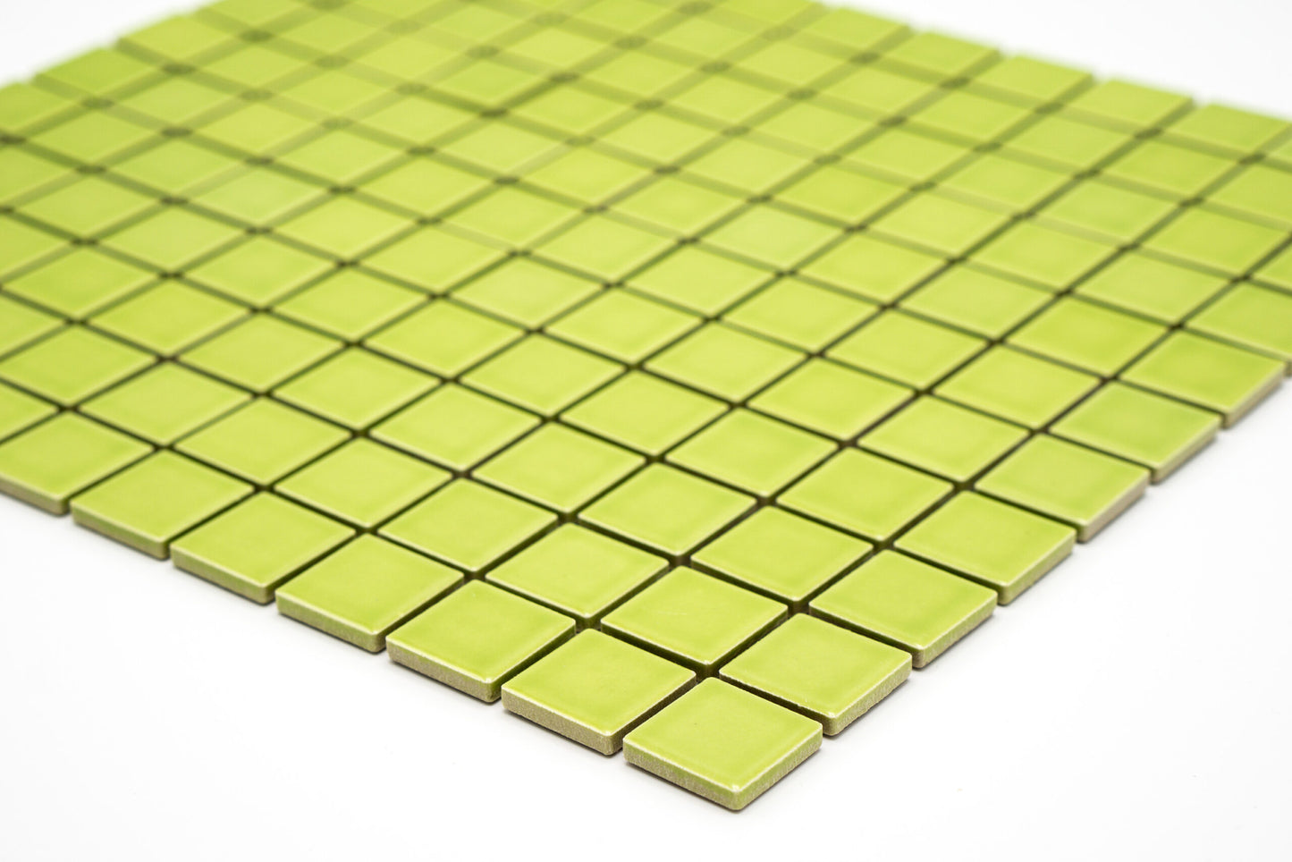 Mosaikpalette Uni grün glänzend B1S 6320