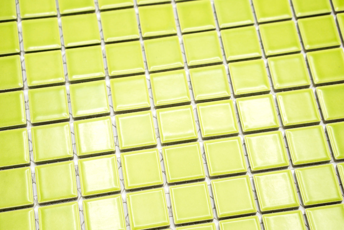 Mosaikpalette Uni grün glänzend B1S 6320