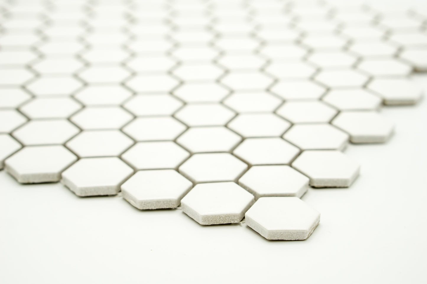 Mosaik Hexagon H HX 25 weiß 2,3x2,6 glänzend
