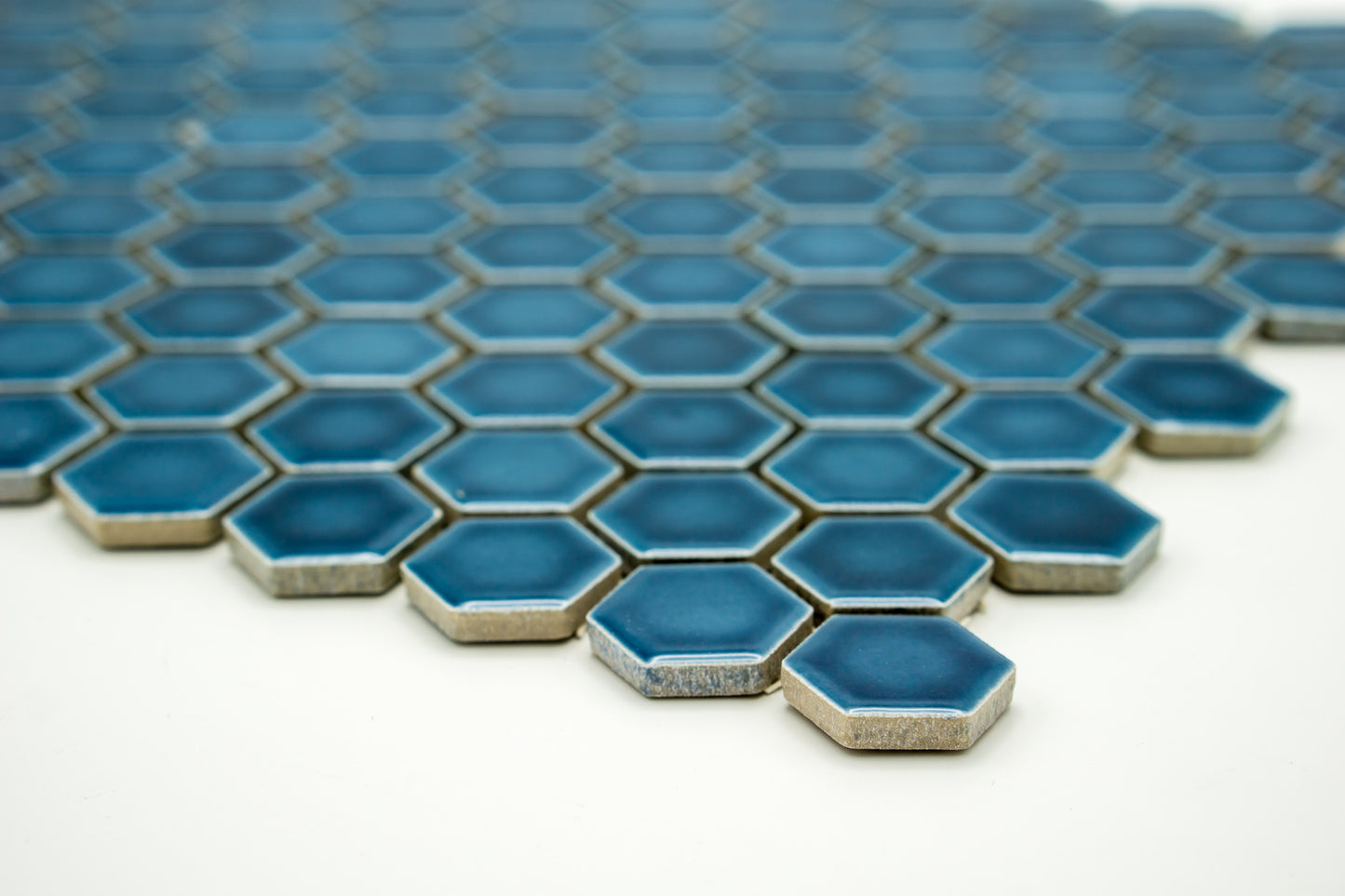 Mosaik Hexagon H HX 5437 Türkis 2,3x2,6 Glanz